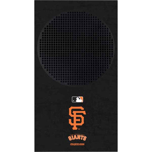 MLB San Francisco Giants - Solid Distressed Xbox Series S Console Skin